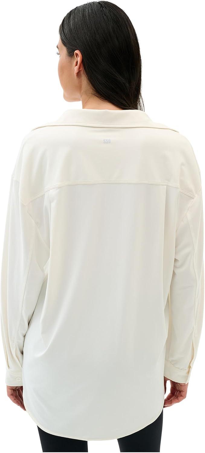 image:imageSPLITS59 Womens Kate Airweight Lite Button DownWhite