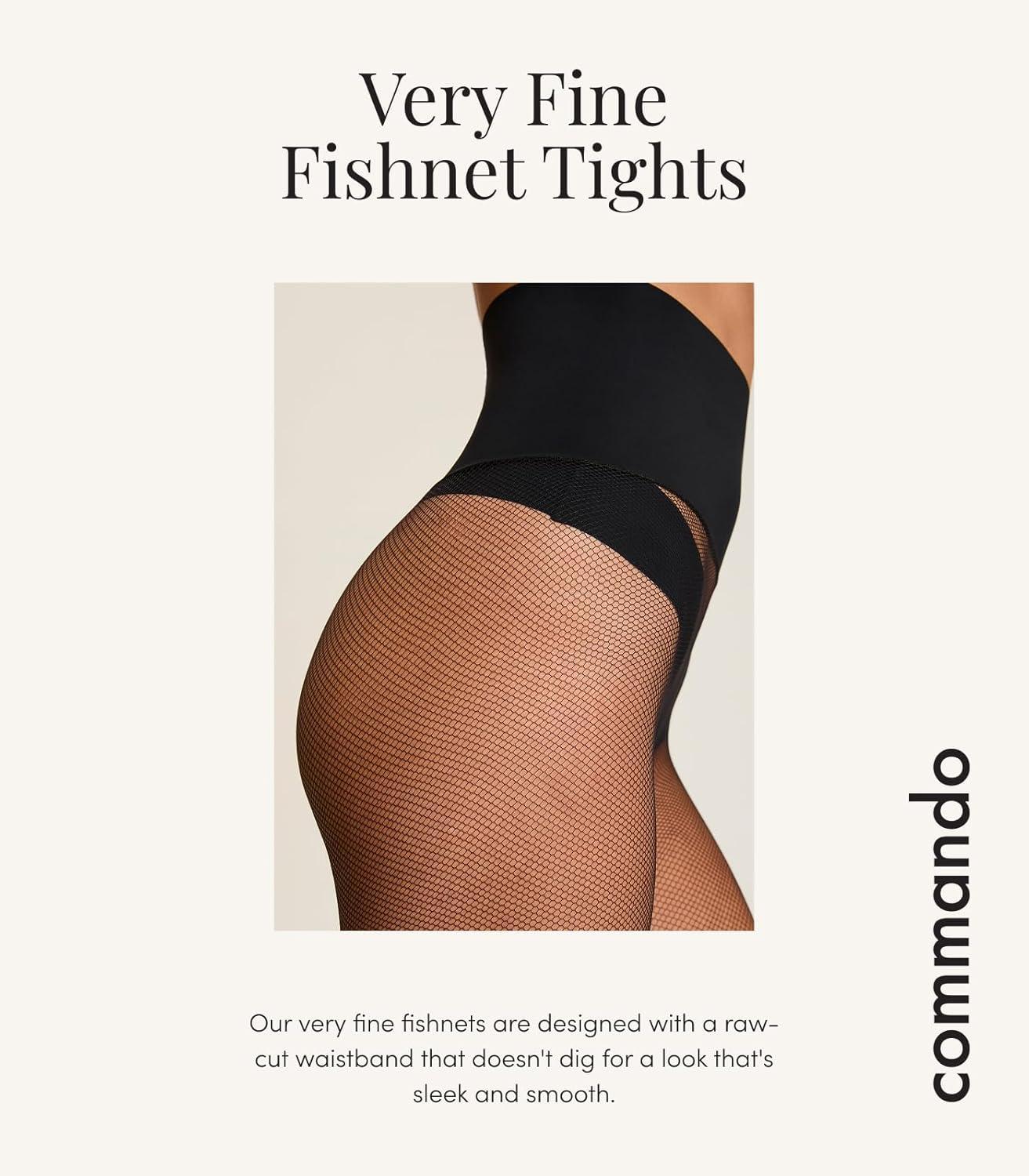 image:imagecommando Womens Very Fine Fishnet TightsBlack