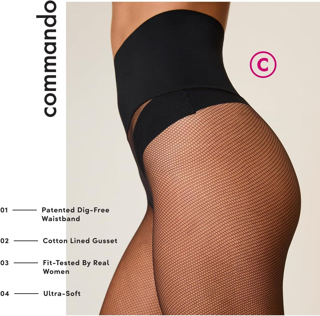 image:imagecommando Womens Very Fine Fishnet TightsBlack