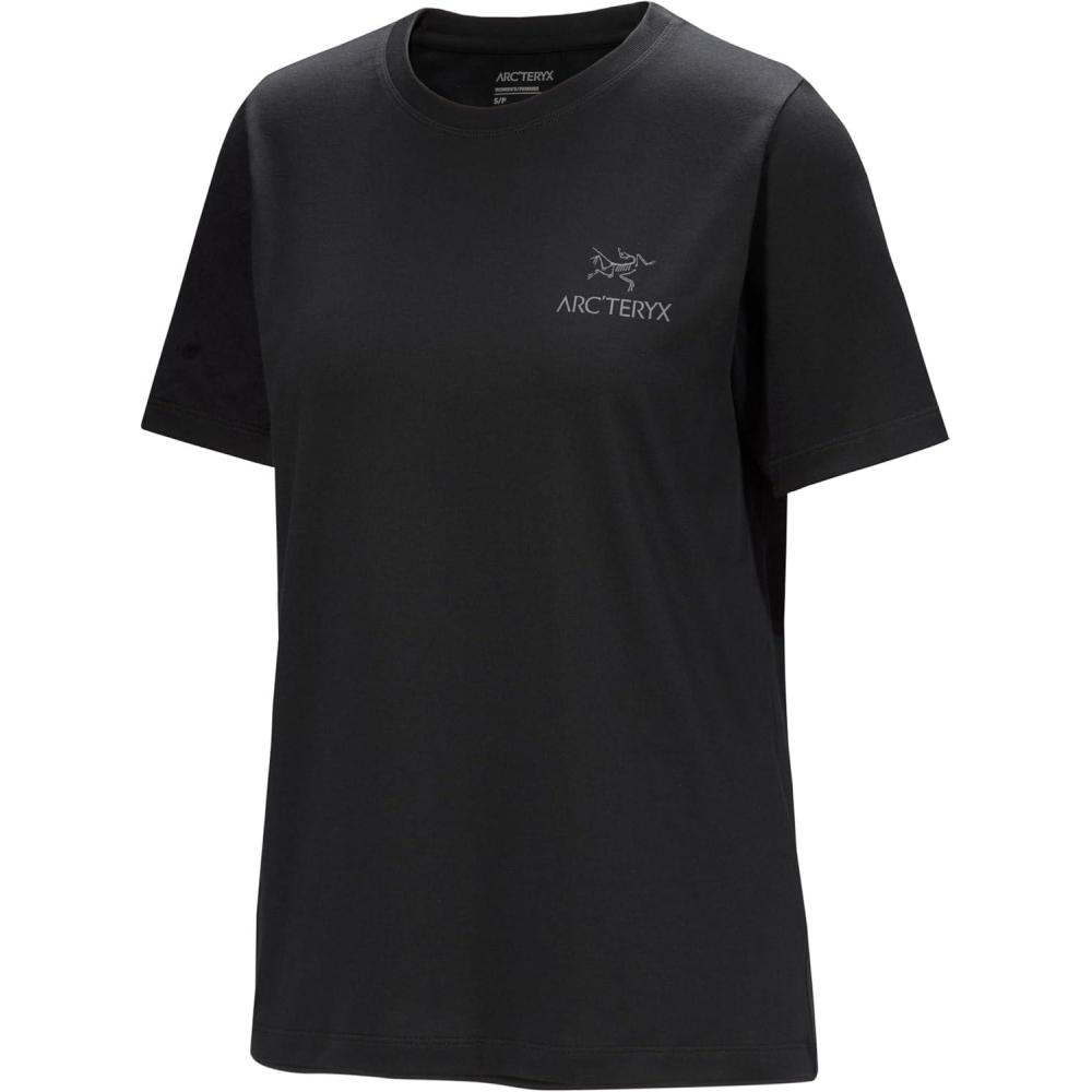 image:imageArcteryx Kragg SL Cotton Emblem Crew SS Womens  Soft Cotton Climbing Tee with a Chest GraphicBlack