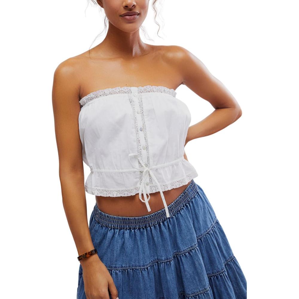 image:imageFree People Womens Wistful Daydream TubeOptic White