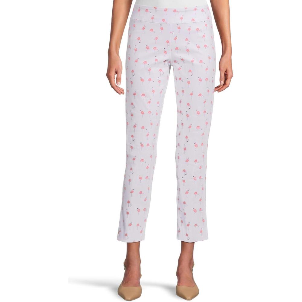 image:imageKrazy Larry Womens Pull on AnkleWhitePink