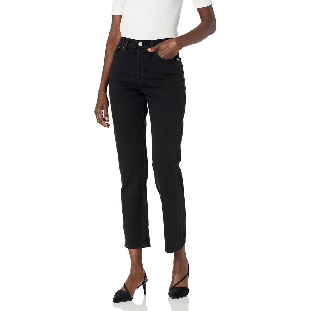 image:imageLevis Womens Wedgie Icon Fit JeansBlack Sprout