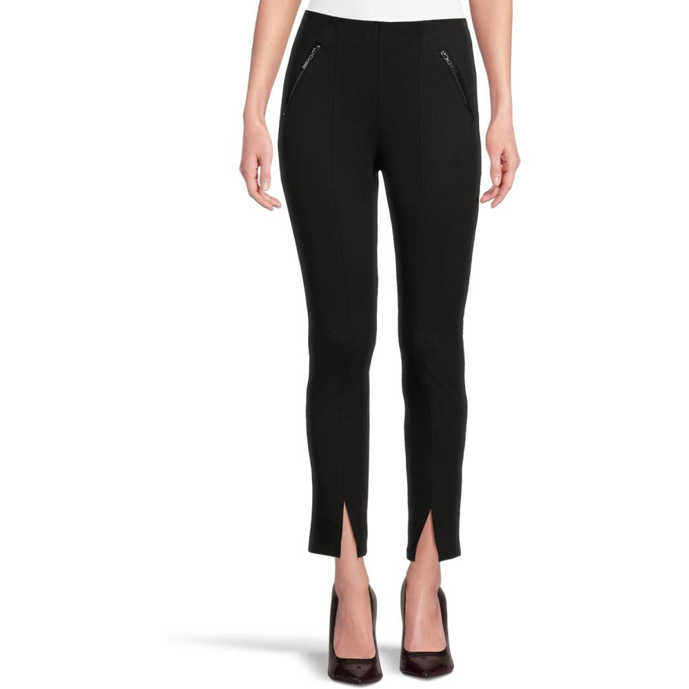 image:imageLiverpool Womens HighRise Pullon Legging WSlit HemBlack