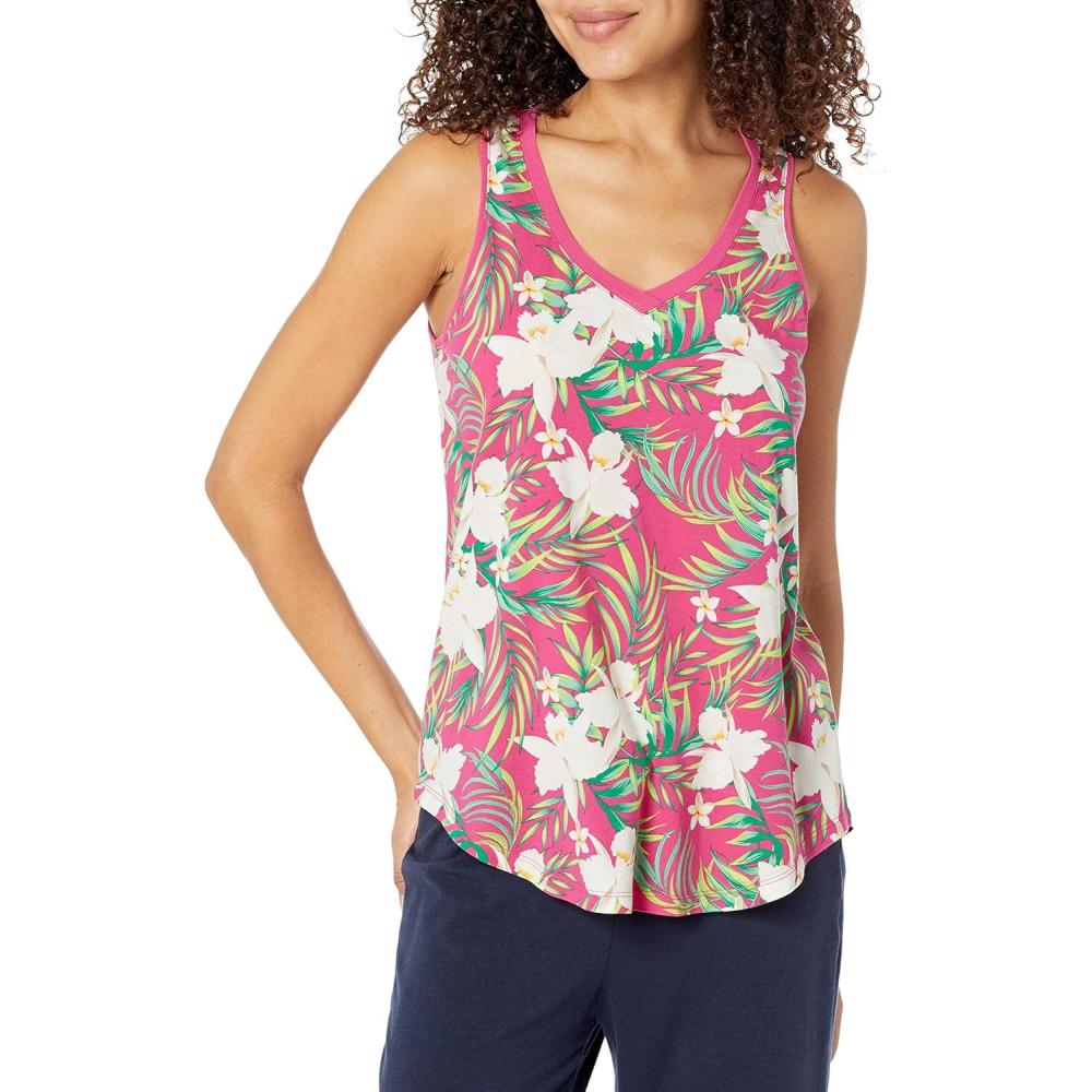 image:imagePJ Salvage Womens Loungewear Playful Prints TankFuchsia