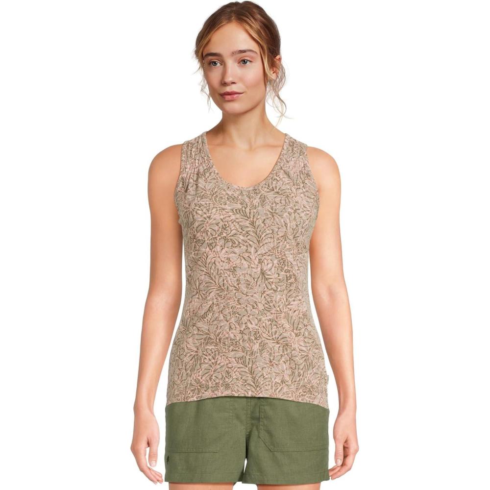 image:imageRoyal Robbins Womens Featherweight TankDark Olive Yarrow Print