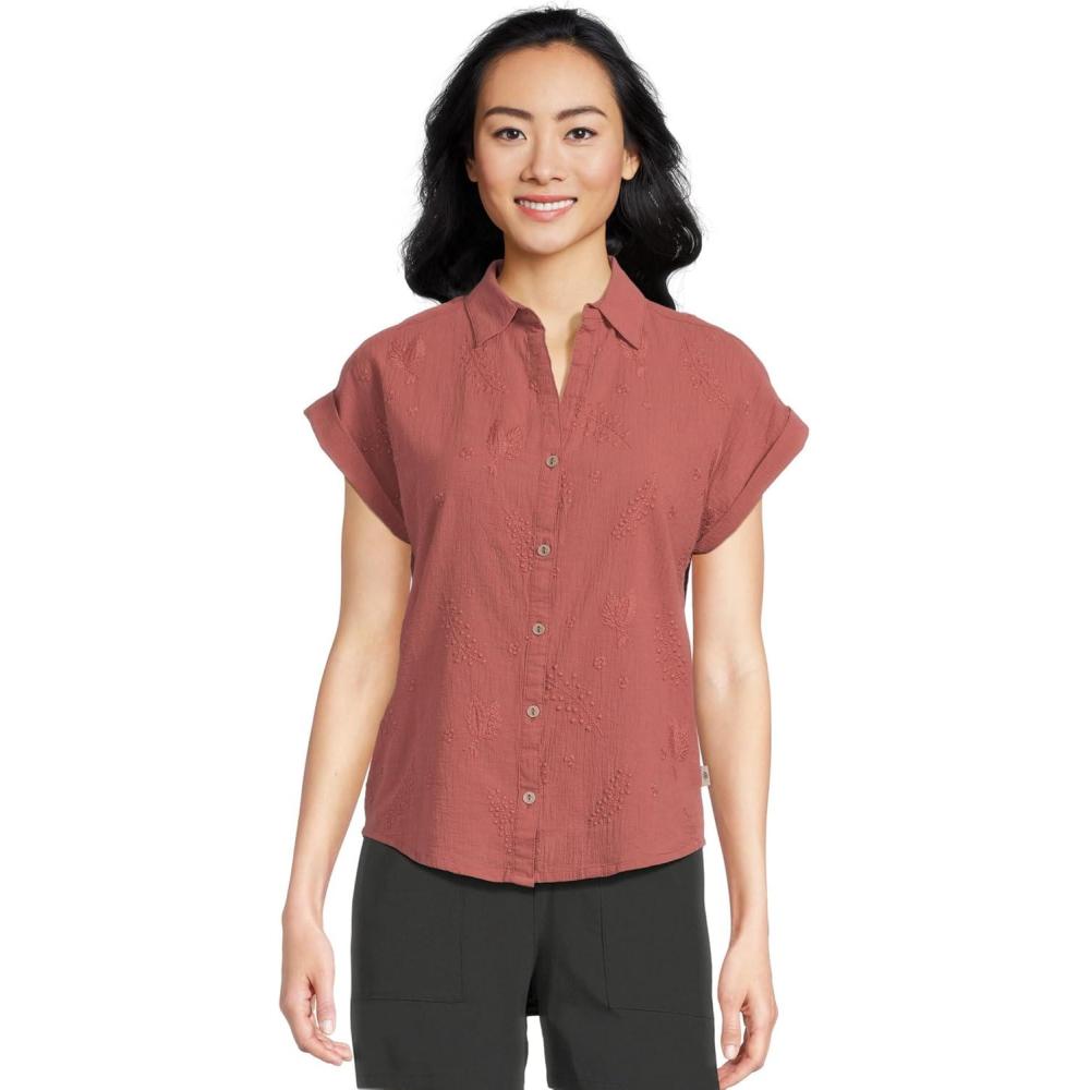 image:imageRoyal Robbins Womens Oasis Short SleeveWild Rhubarb