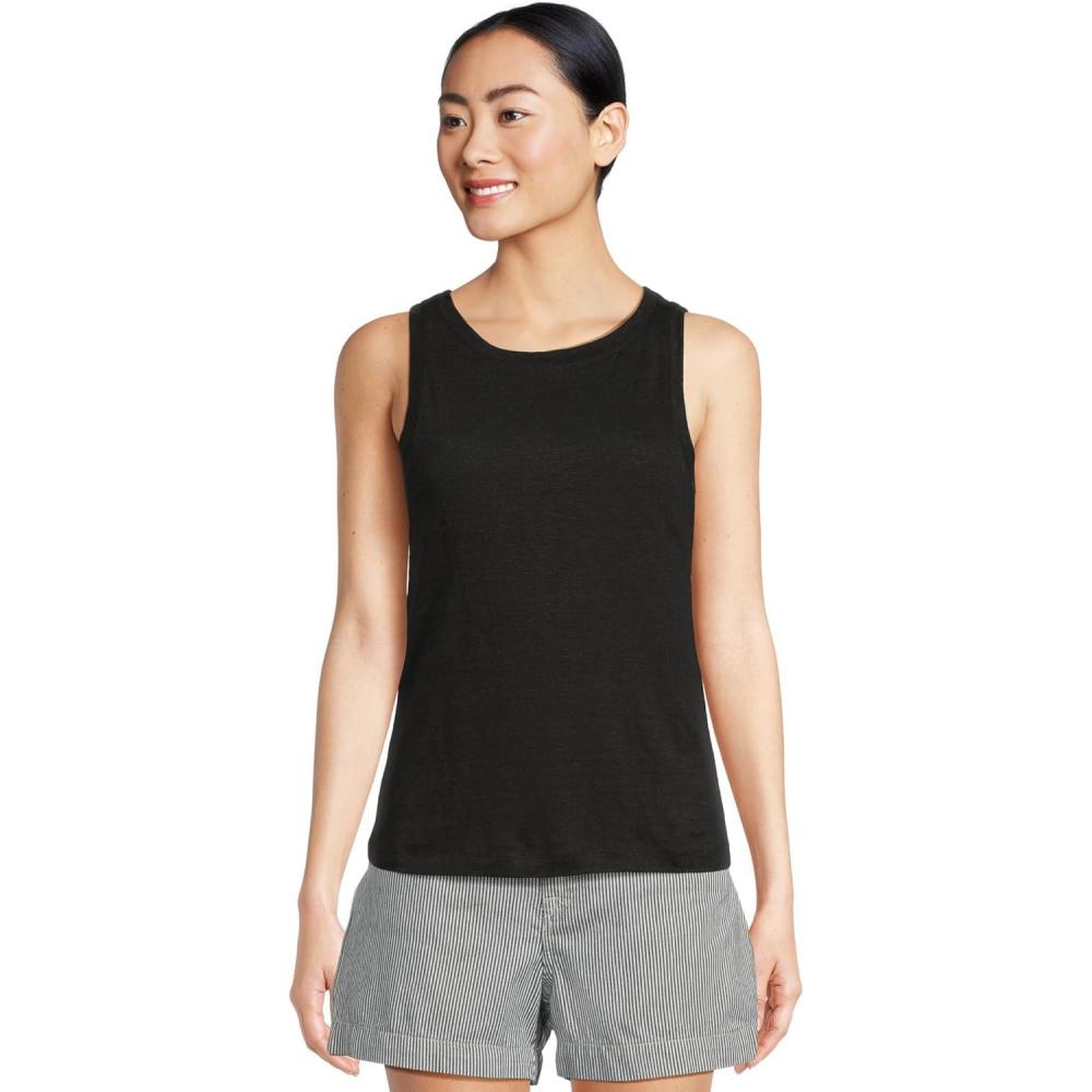 image:imageSanctuary Womens Linen TankBlack