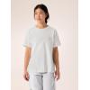 Arc’teryx Kragg Cotton Little Bird Crew SS Women’s | Short Sleeve Cotton Climbing Tee(White Light/White)