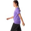 Arc’teryx Kragg SL Cotton Emblem Crew SS Women’s | Soft Cotton Climbing Tee with a Chest Graphic(Aster)