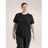 Arc’teryx Kragg SL Cotton Emblem Crew SS Women’s | Soft Cotton Climbing Tee with a Chest Graphic(Black)