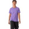 Arc’teryx Kragg SL Cotton Emblem Crew SS Women’s | Soft Cotton Climbing Tee with a Chest Graphic(Aster)