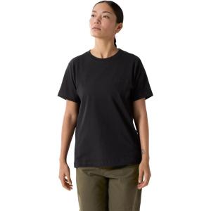 Arc’teryx Kragg Cotton Little Bird Crew SS Women’s | Short Sleeve Cotton Climbing Tee(Black/Black)