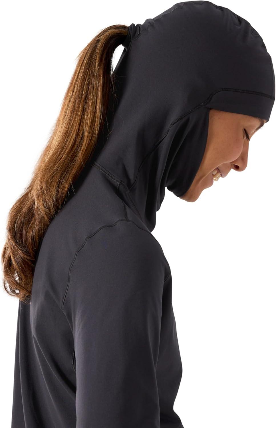 image:imageArcteryx Rho Hoody Womens Lightweight Base Layer Hoody Black Large