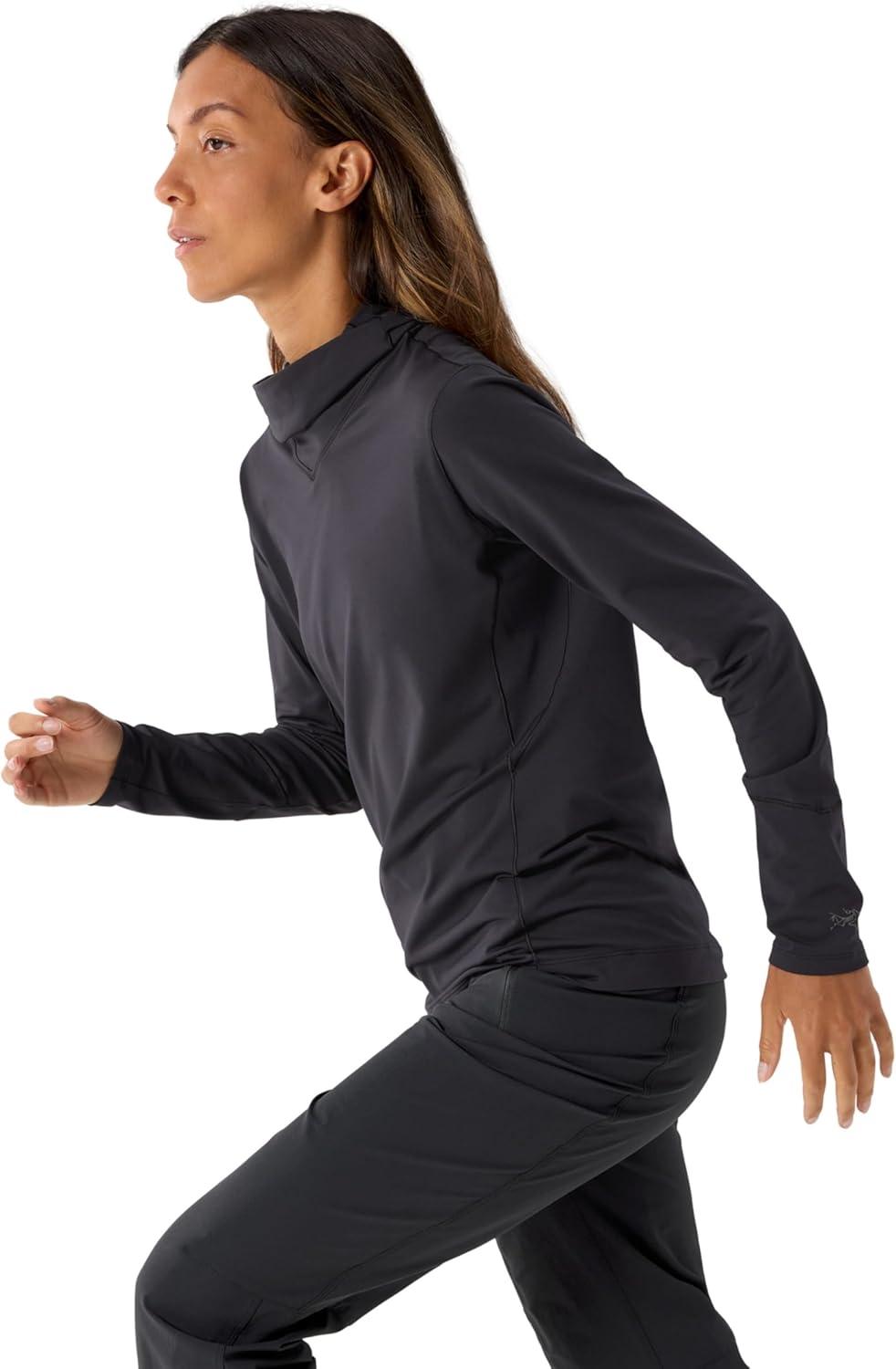 image:imageArcteryx Rho Hoody Womens Lightweight Base Layer Hoody Black Large