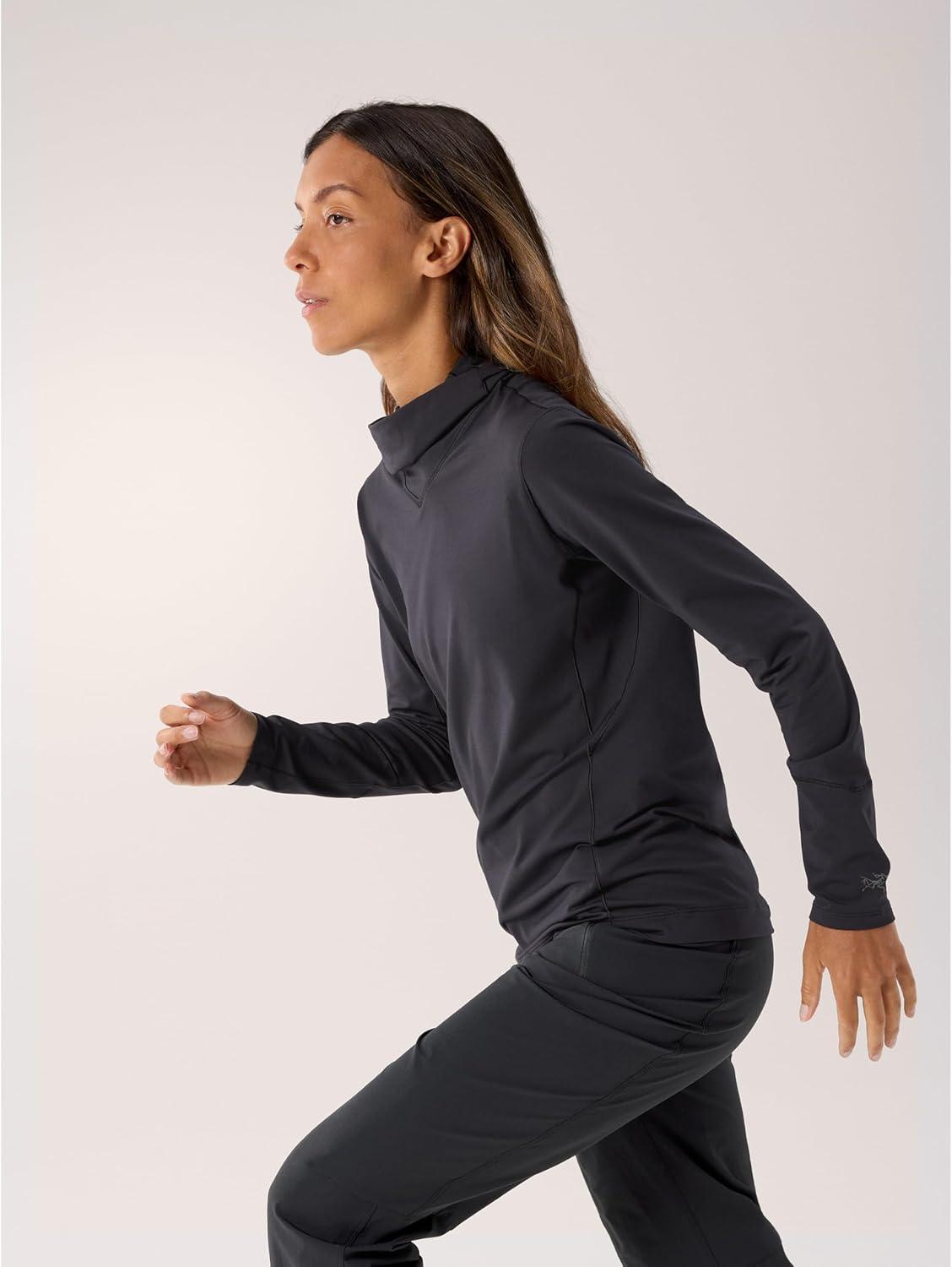 image:imageArcteryx Rho Hoody Womens Lightweight Base Layer Hoody Black Large
