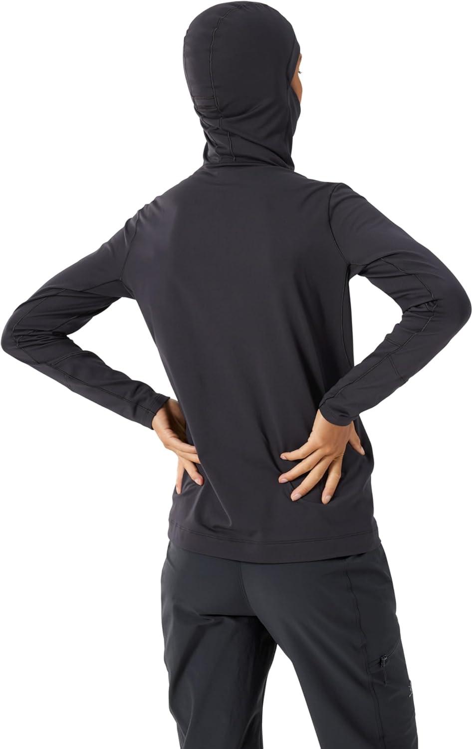image:imageArcteryx Rho Hoody Womens Lightweight Base Layer Hoody Black Large