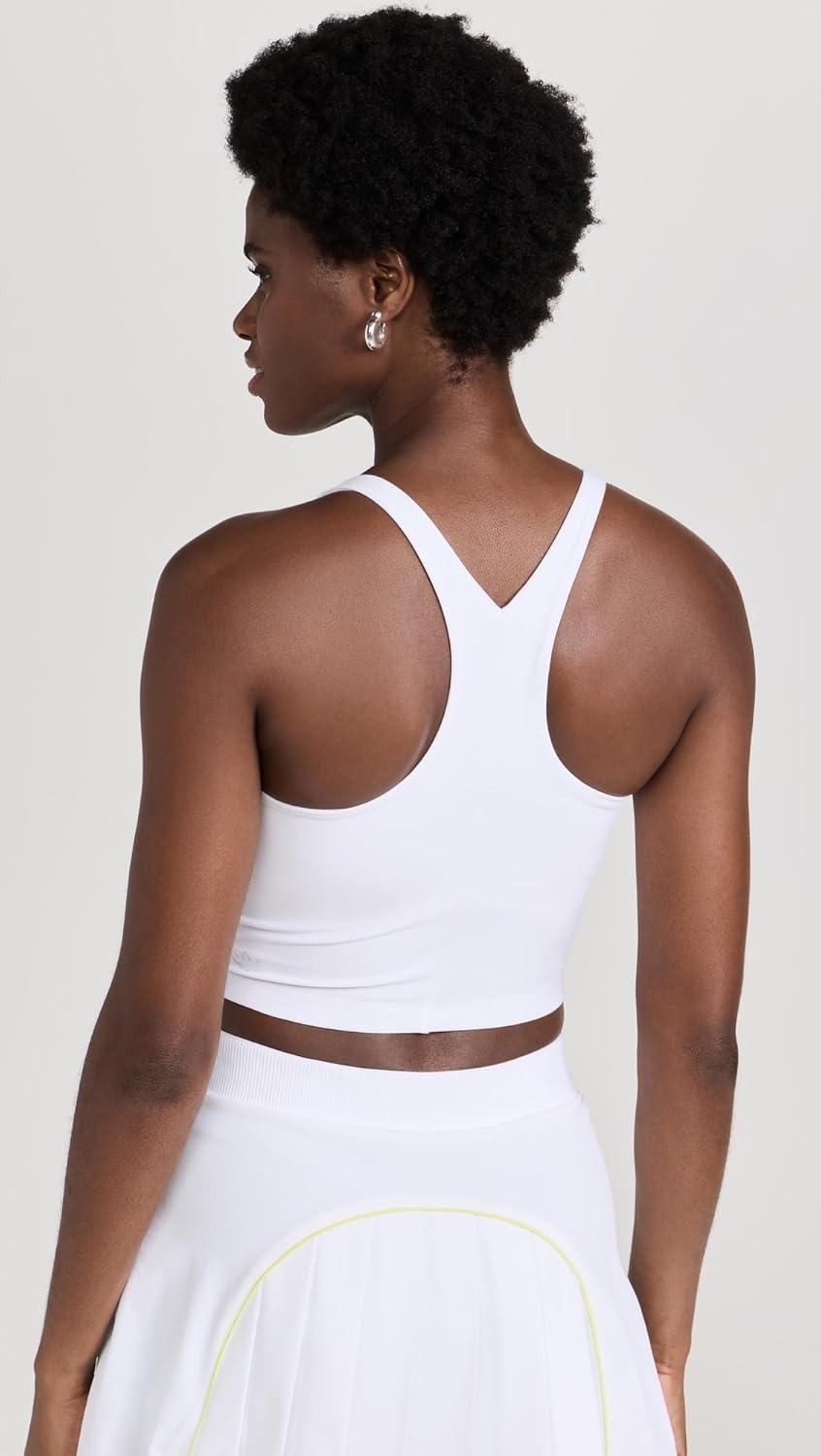 image:imageBeyond Yoga Womens Spacedye Refocus Cropped TankCloud White