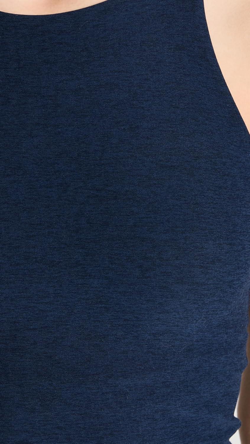 image:imageBeyond Yoga Womens Spacedye Refocus Cropped TankNocturnal Navy