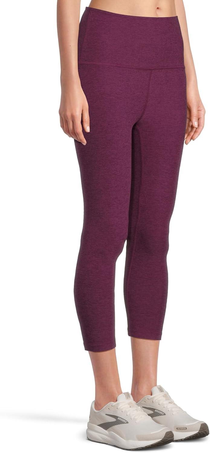 image:imageBeyond Yoga Womens Spacedye Walk and Talk High Waisted Capri LeggingAuberginebeet
