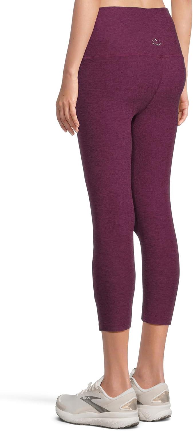 image:imageBeyond Yoga Womens Spacedye Walk and Talk High Waisted Capri LeggingAuberginebeet