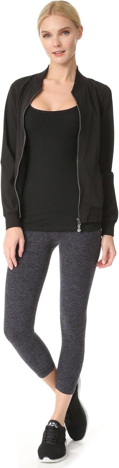image:imageBeyond Yoga Womens Spacedye Walk and Talk High Waisted Capri LeggingBlack Steel