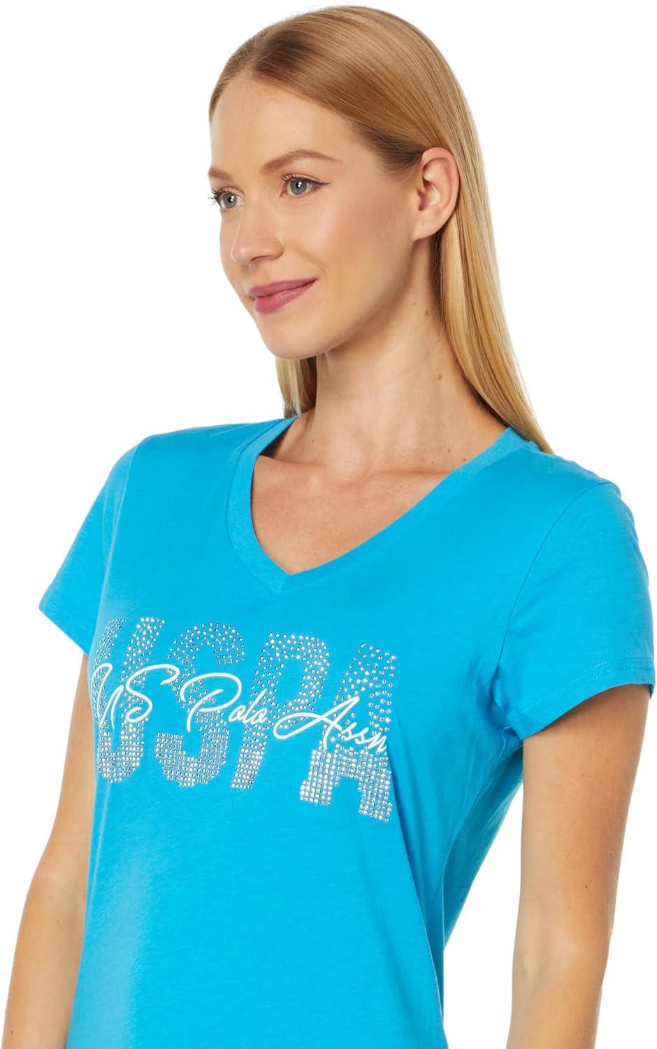 image:imageCASCADING GRAPHIC VNECK TSHIRTDowntown Blue