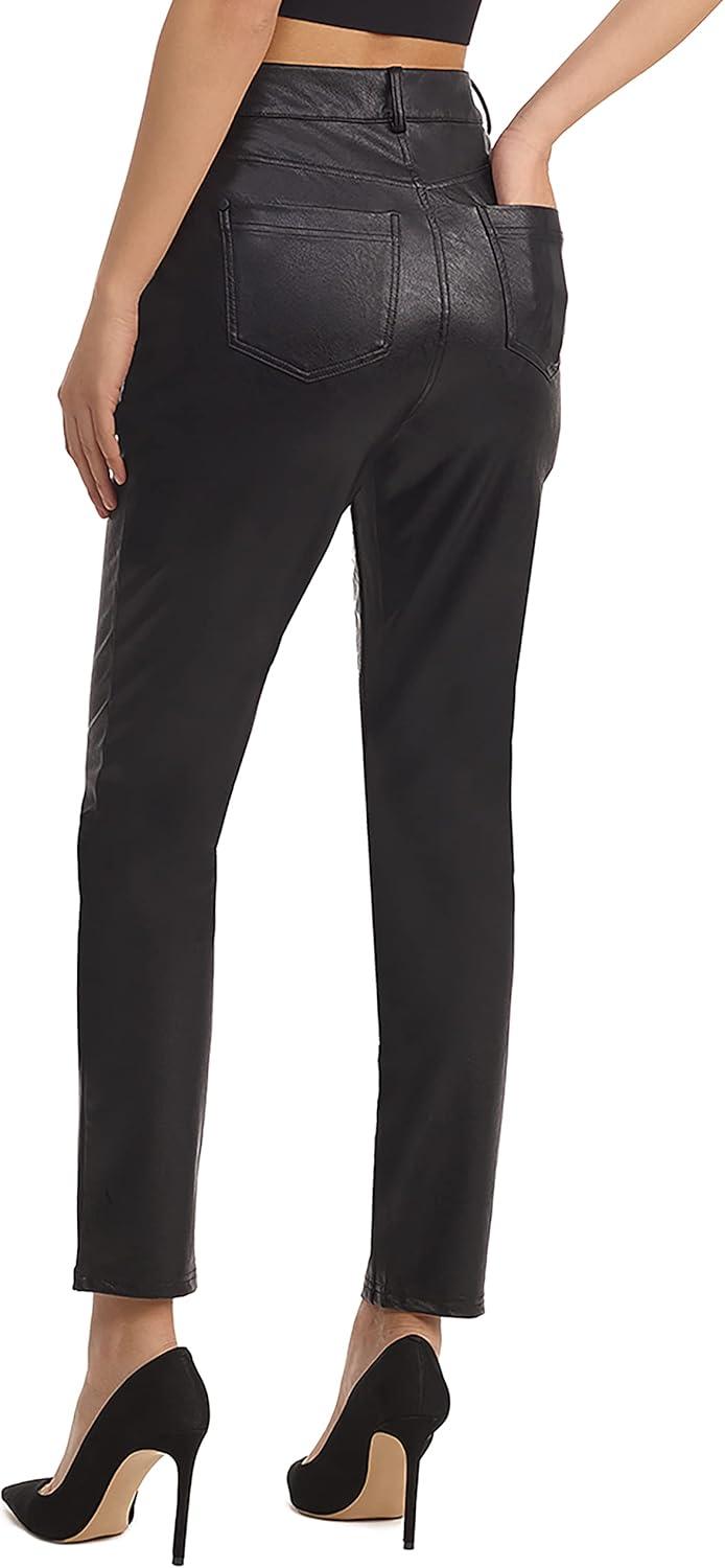 image:imageCommando Faux Leather FivePocket Pants SLG69Black
