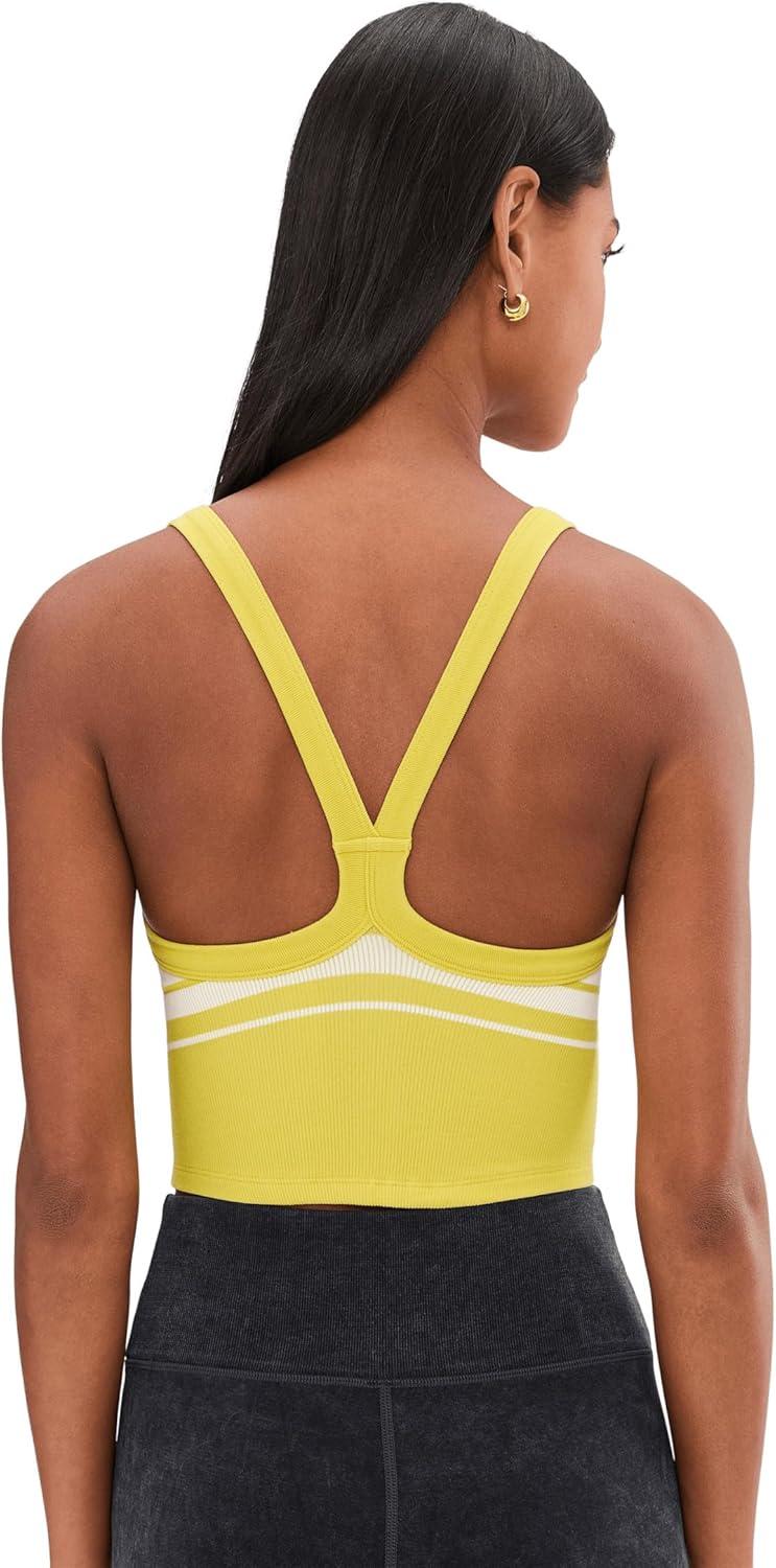 image:imageFree People Womens All Clear Striped CamiHoney Dew Combo