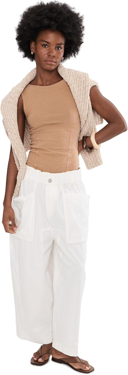 image:imageFree People Womens Costa Straight HaremWhisper White