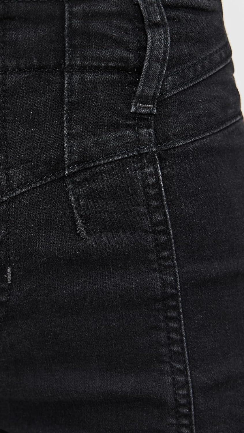image:imageFree People Womens Libre Wide Leg JeansCafe Noir