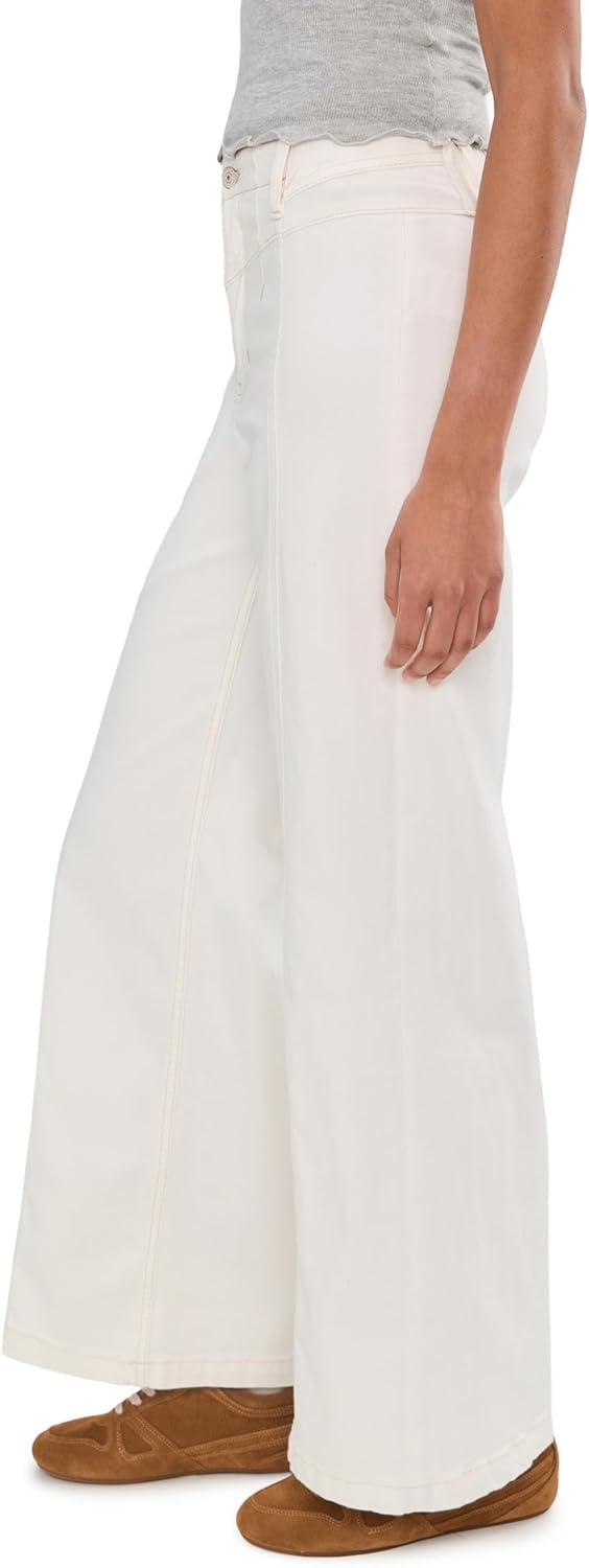 image:imageFree People Womens Libre Wide Leg JeansIsland Lights