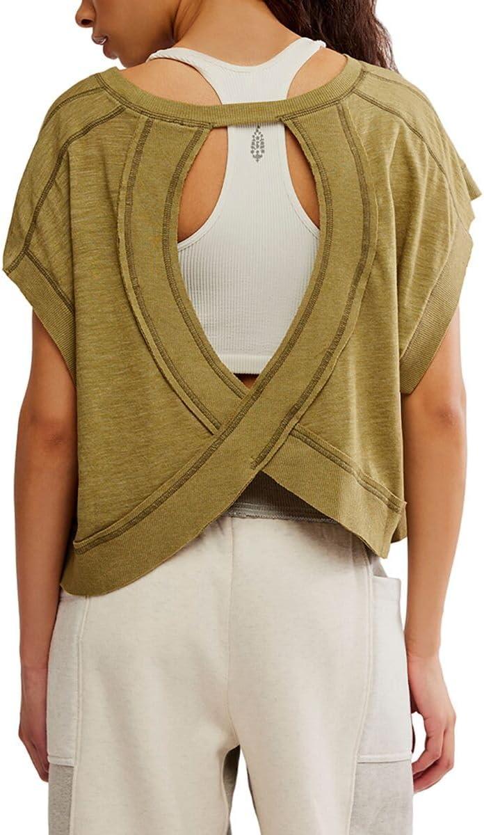 image:imageFree People Womens My Time TeeSeagrass