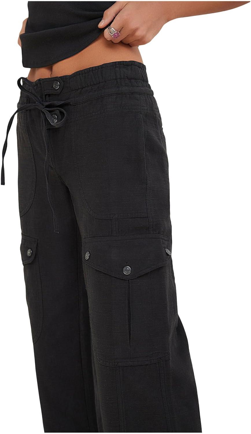 image:imageFree People Womens Park Ave PantsBlack