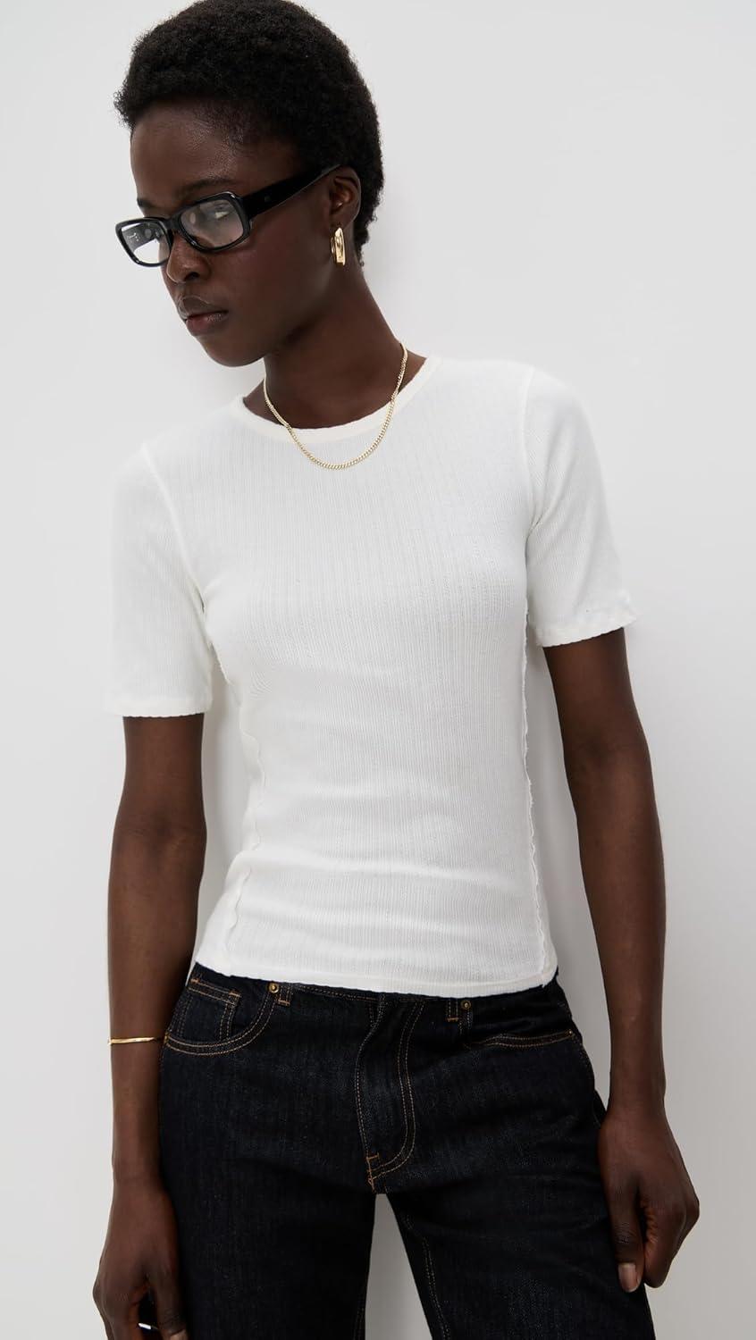 image:imageFree People Womens Picture You TeeIvory