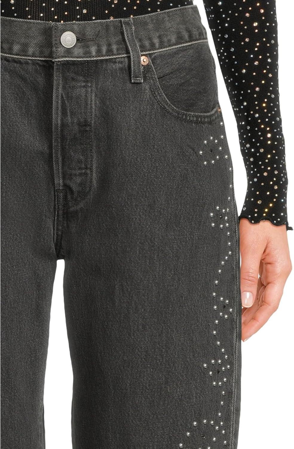 image:imageLevis Womens 501 90s JeansBejeweled