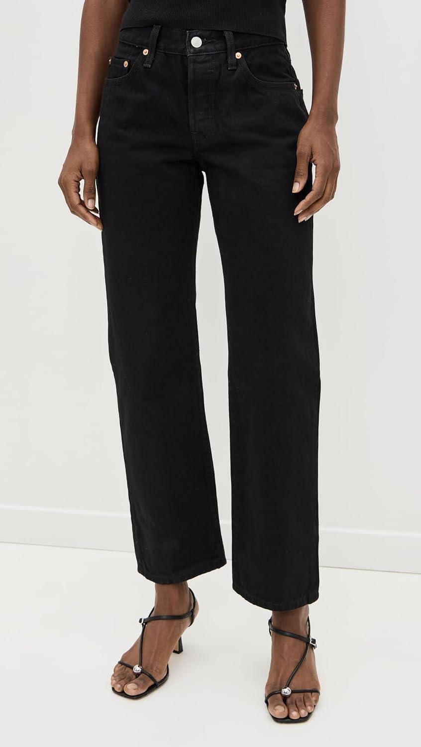 image:imageLevis Womens 501 90s JeansRinsed Blacktop