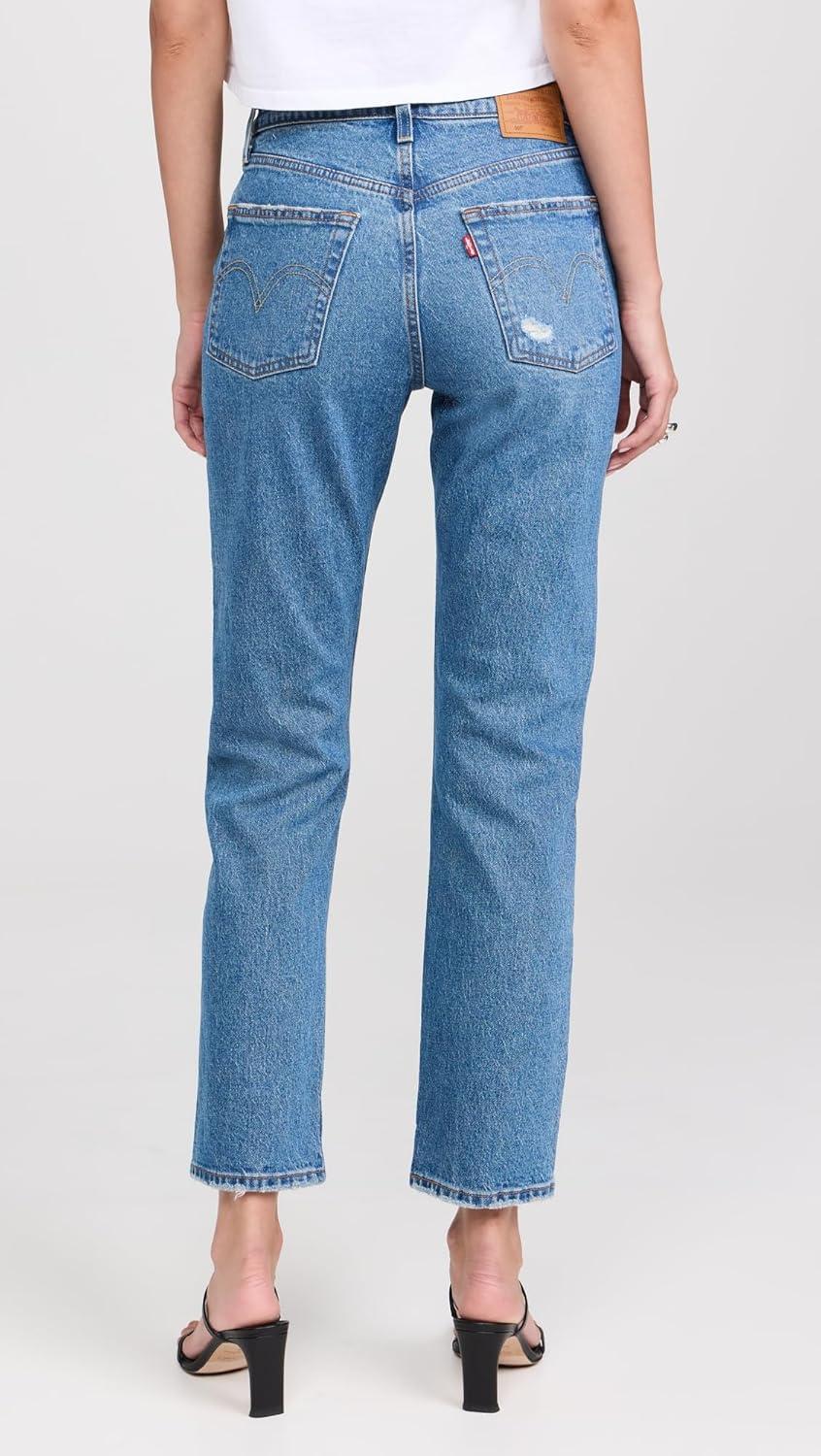 image:imageLevis Womens Premium 501 Original Fit JeansHistorically Blue