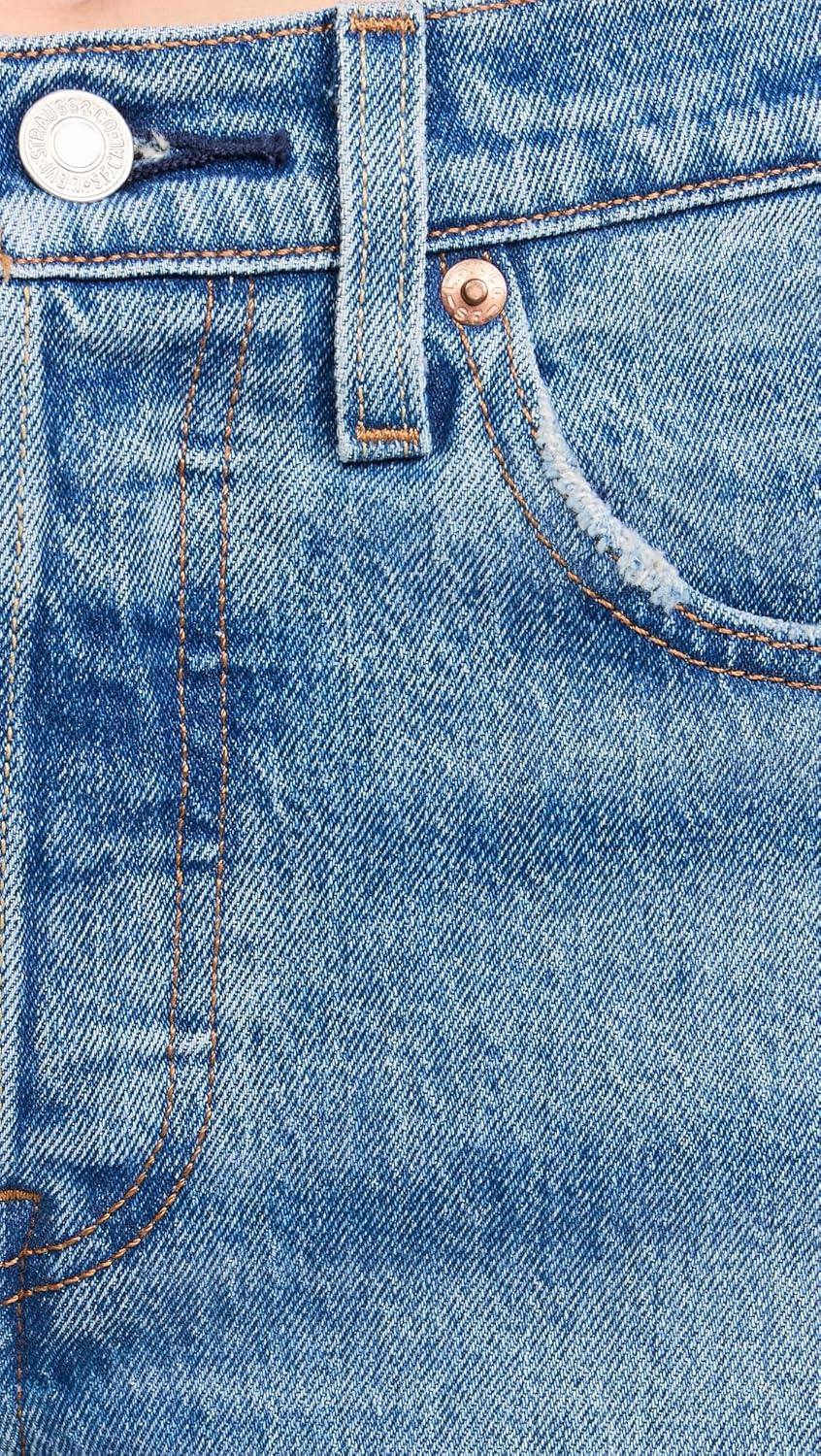 image:imageLevis Womens Premium 501 Original Fit JeansHistorically Blue