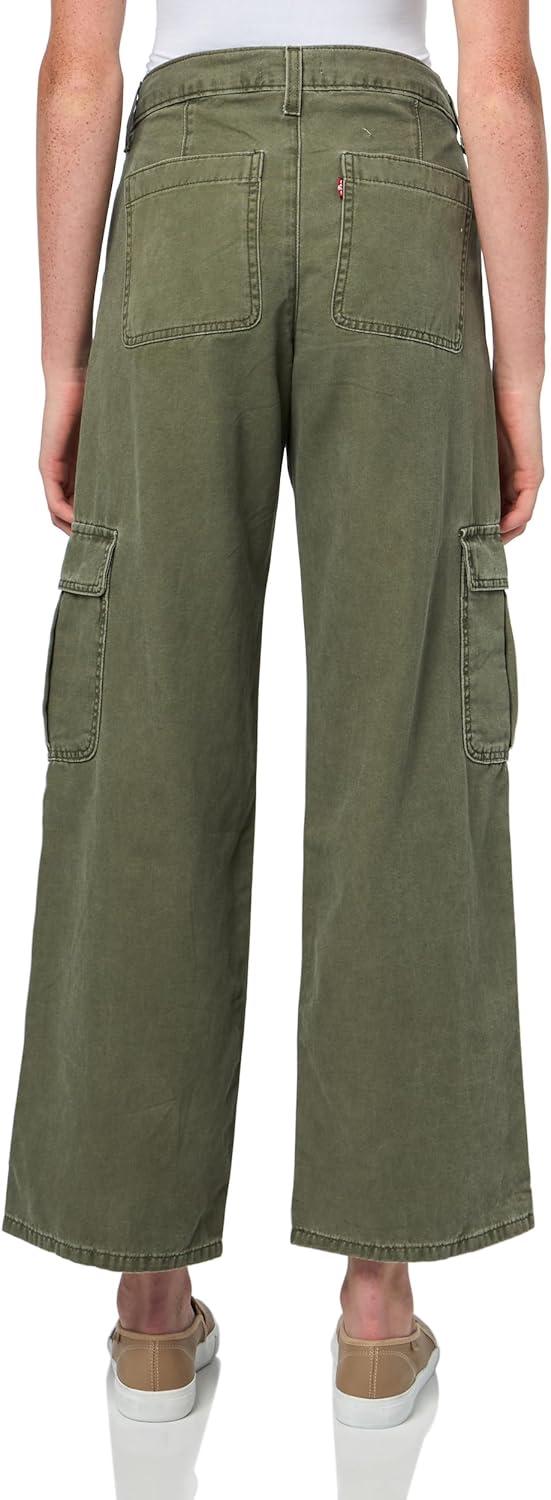 image:imageLevis Womens Superlow Loose Cargo PantsNew Ivy Green Pigment