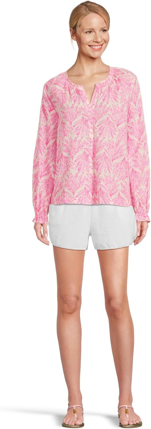 image:imageLilly Pulitzer Womens Aldina TopPink Bliss Shady Babe