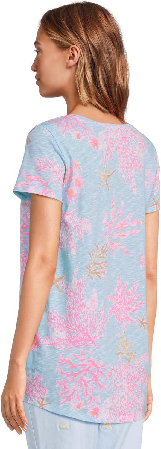 image:imageLilly Pulitzer Womens Etta Scoop NeckMulti Royal Coral