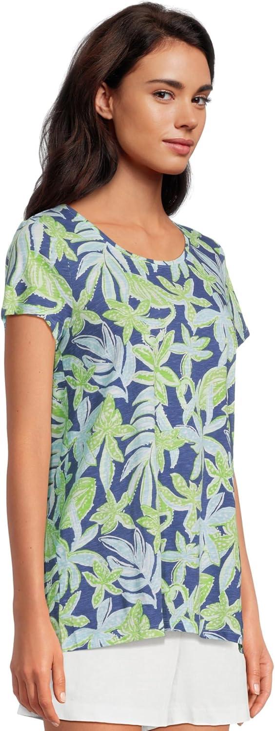 image:imageLilly Pulitzer Womens Etta Scoop NeckSapphire Pool Tropical Tango