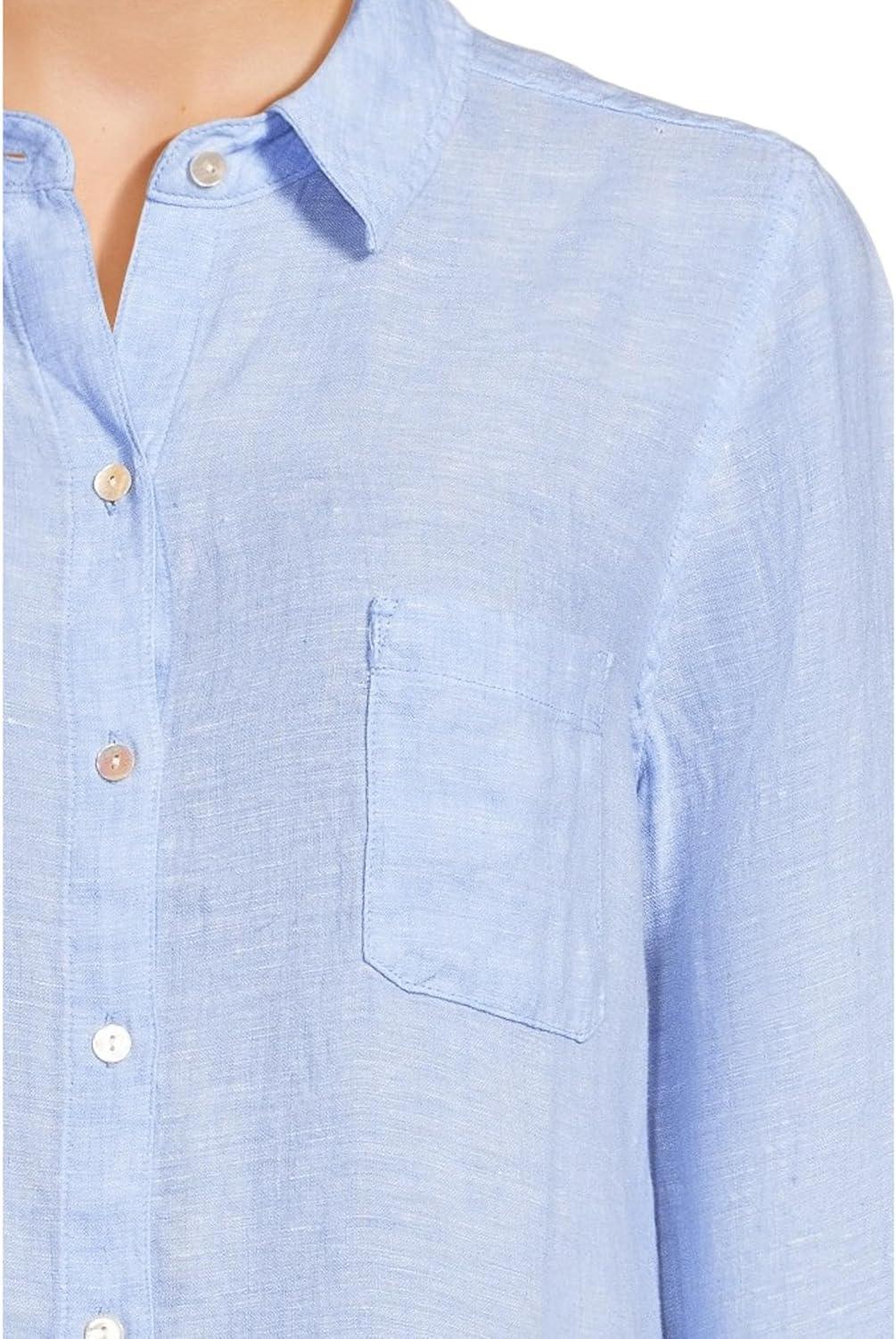 image:imageLilly Pulitzer Womens Sea View ButtonDownBlue Peri