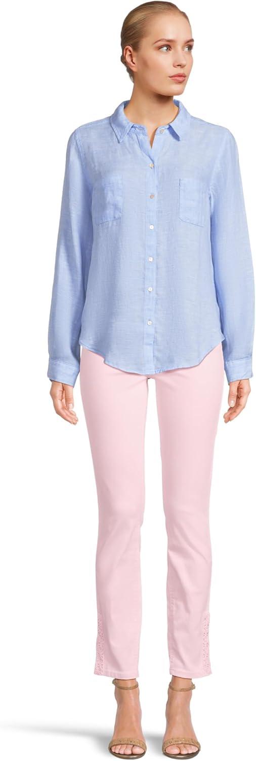 image:imageLilly Pulitzer Womens Sea View ButtonDownBlue Peri