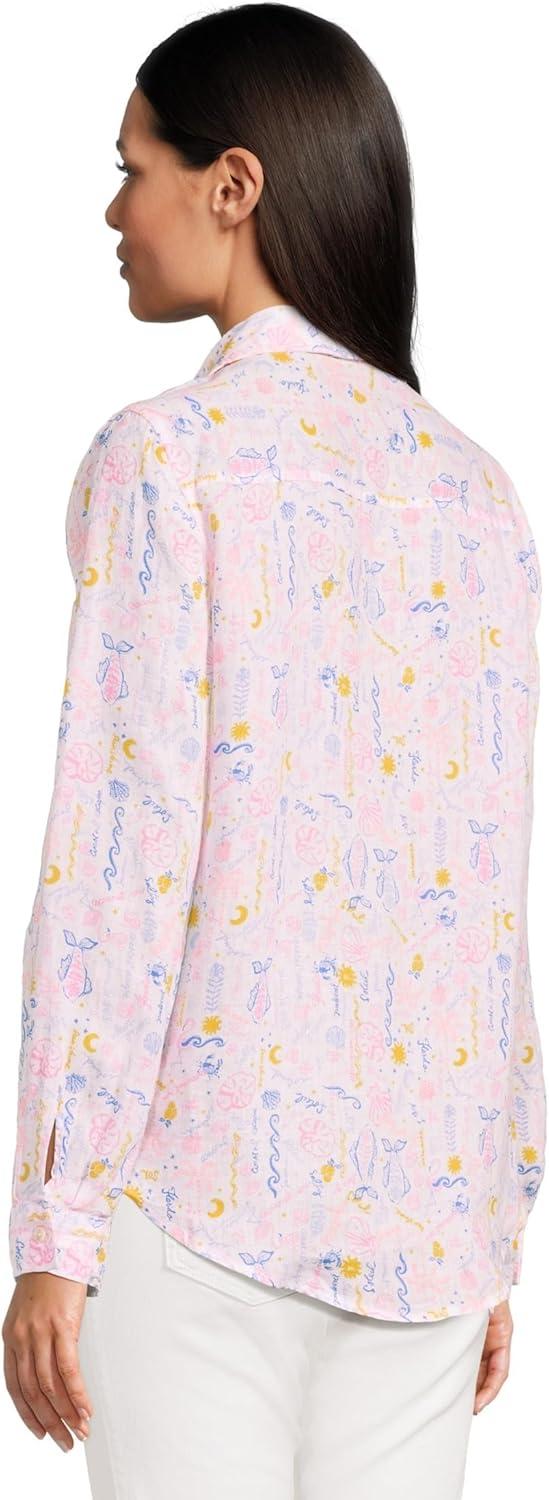 image:imageLilly Pulitzer Womens Sea View ButtonDownMulti Summer Serenade
