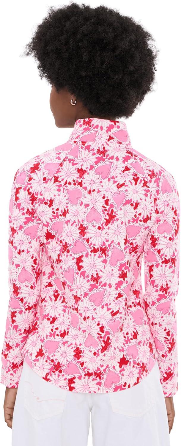 image:imageLilly Pulitzer Womens UPF 50 Skipper PopoverCoconut Dear Heart