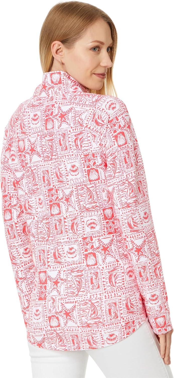 image:imageLilly Pulitzer Womens UPF 50 Skipper PopoverMizner Red Seaside Harbour
