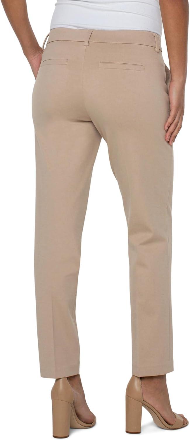 image:imageLiverpool Womens Kelsey Trouser Super Stretch PonteBiscuit Tan