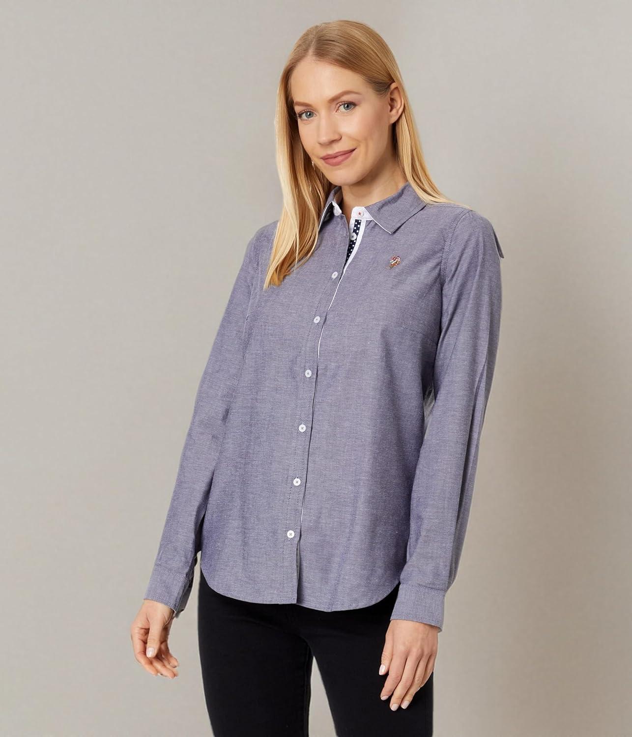 image:imageMULTI TONAL SMALL LOGO OXFORD SHIRTEvening Blue